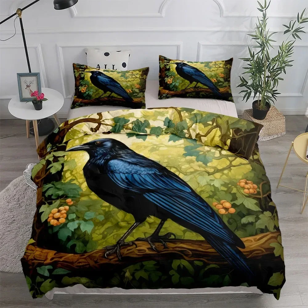 Edgar Ellen Poe The Raven Nevermore Duvet Cover Set King Queen Double Full Twin Single Size Bed Linen Set
Edgar Ellen Poe The Raven Nevermore Duvet Cover Set King Queen Double Full Twin Single Size Bed Linen Set