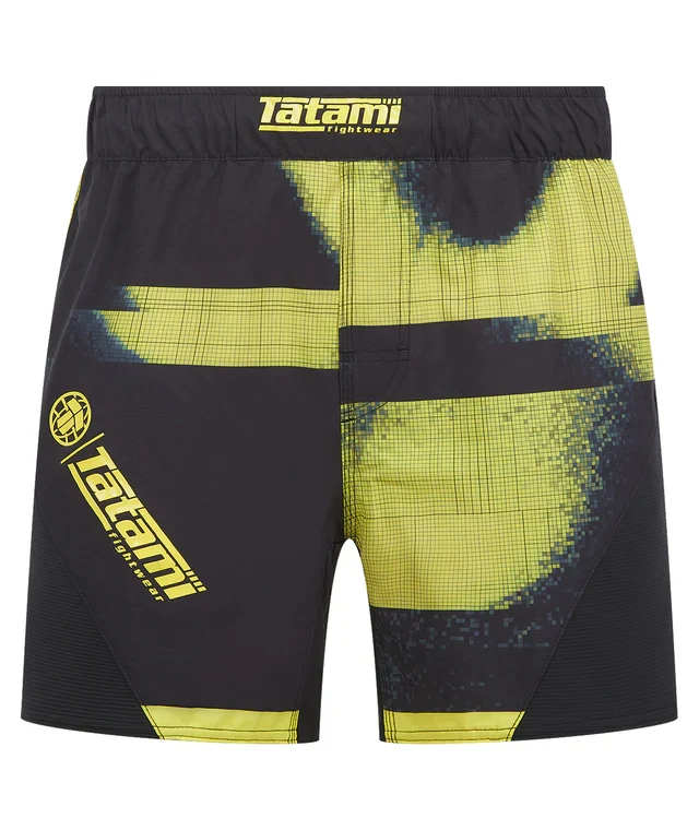 Men's Tatami Fightwear Shorts Black with Yellow Pixel Print, Durable & Breathable for Grappling & Training 2026 Summer Shorts
Men's Tatami Fightwear Shorts Black with Yellow Pixel Print, Durable & Breathable for Grappling & Training 2026 Summer Shorts