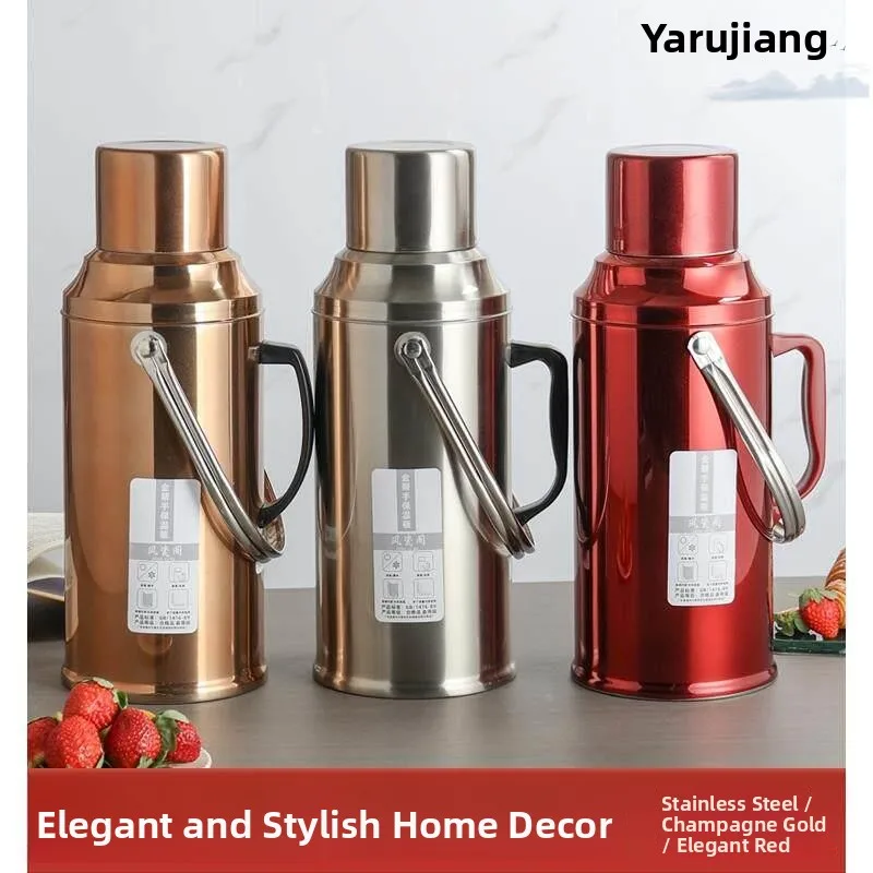 Large Capacity Stainless Steel Insulated Water Bottle for Home Student Dormitory Use Warm Pot Tea Pot Thermal Flask Drinkware
Large Capacity Stainless Steel Insulated Water Bottle for Home Student Dormitory Use Warm Pot Tea Pot Thermal Flask Drinkware