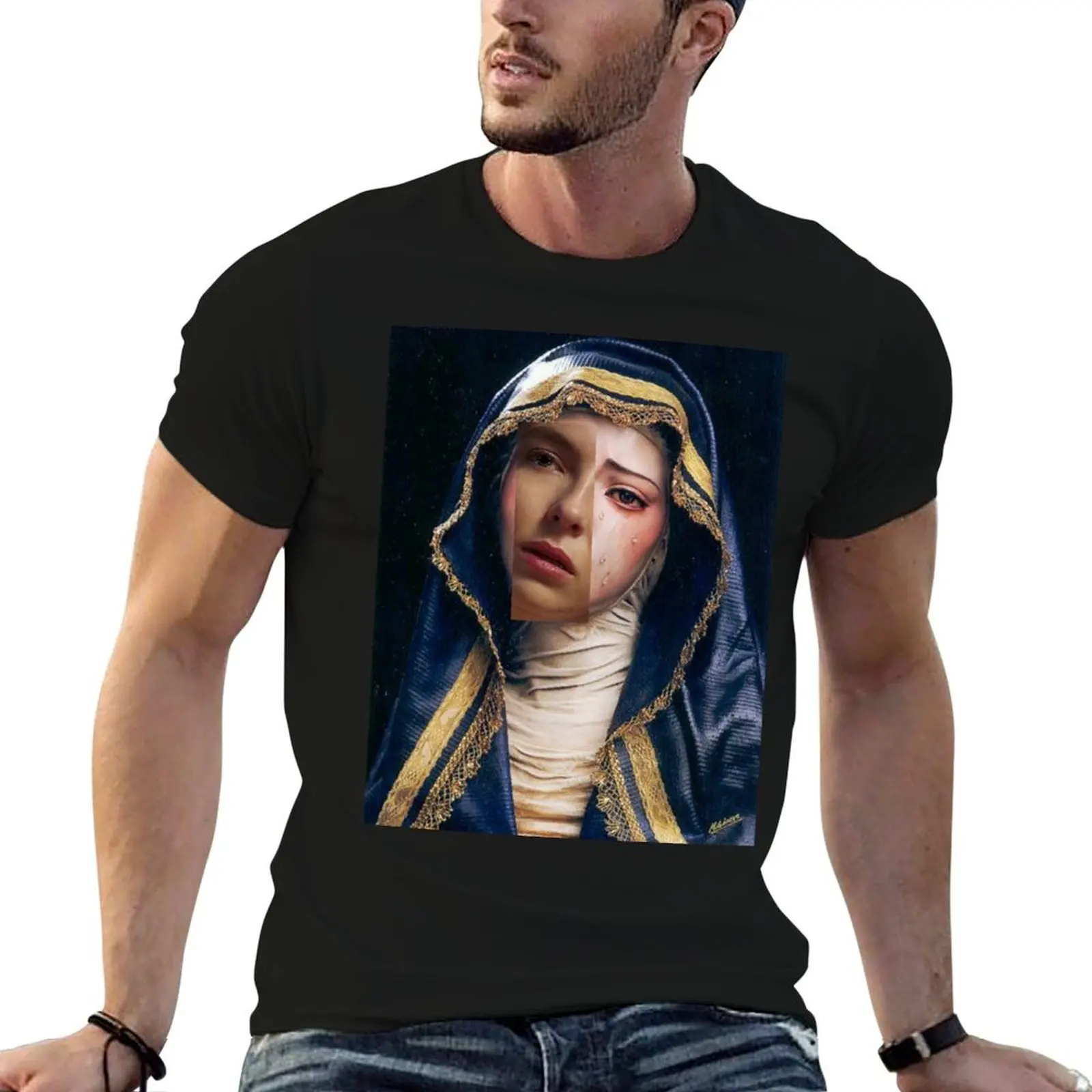 weeping mary x villanelle T-Shirt t shirts for man pack cotton mens graphic t shirts t shirt man casual T-shirt
weeping mary x villanelle T-Shirt t shirts for man pack cotton mens graphic t shirts t shirt man casual T-shirt