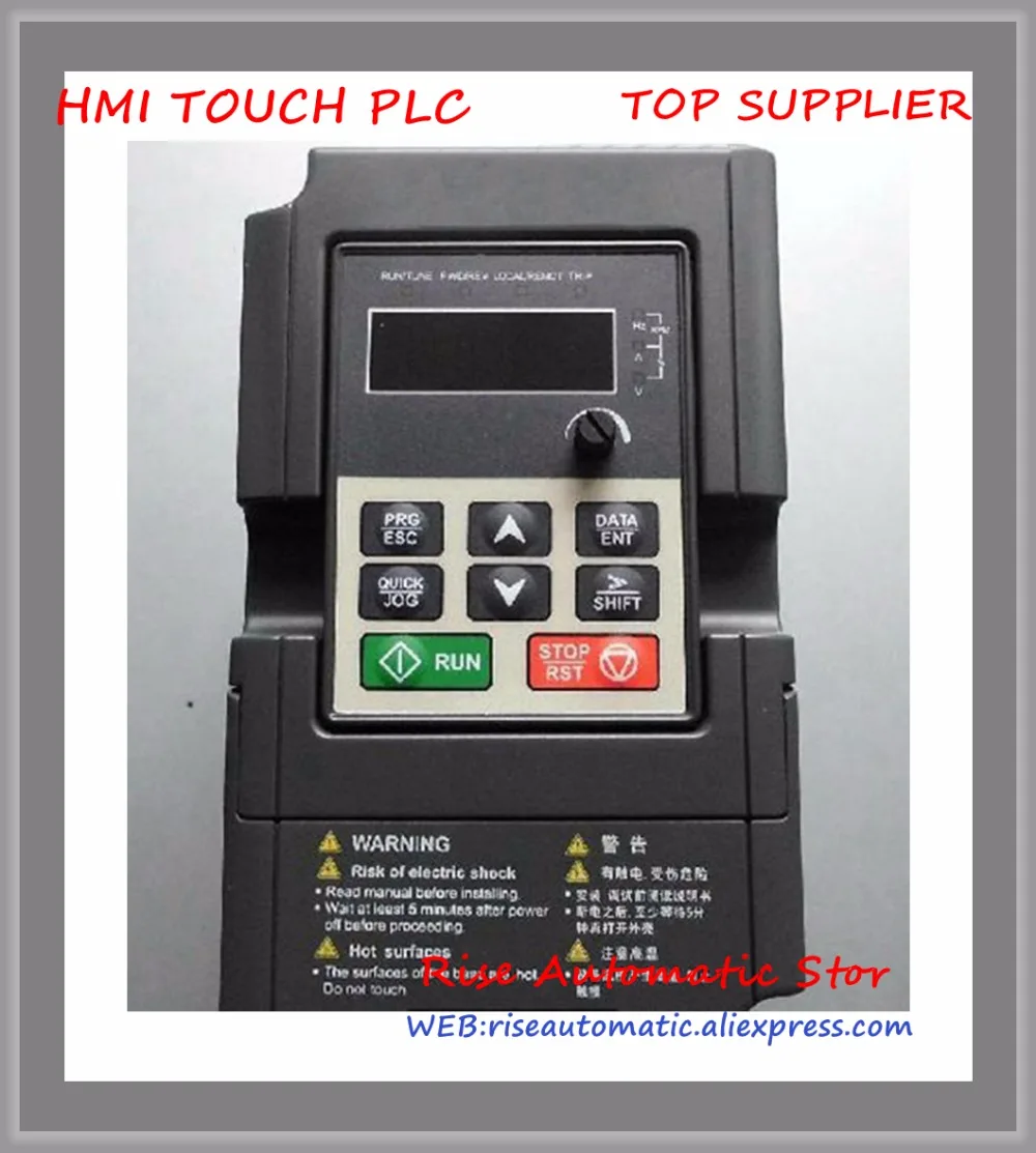 GD200-1R5G-4 Inverter VFD Frequency AC Drive New 3-Phase 400V 1.5KW 5.0A Input
GD200-1R5G-4 Inverter VFD Frequency AC Drive New 3-Phase 400V 1.5KW 5.0A Input