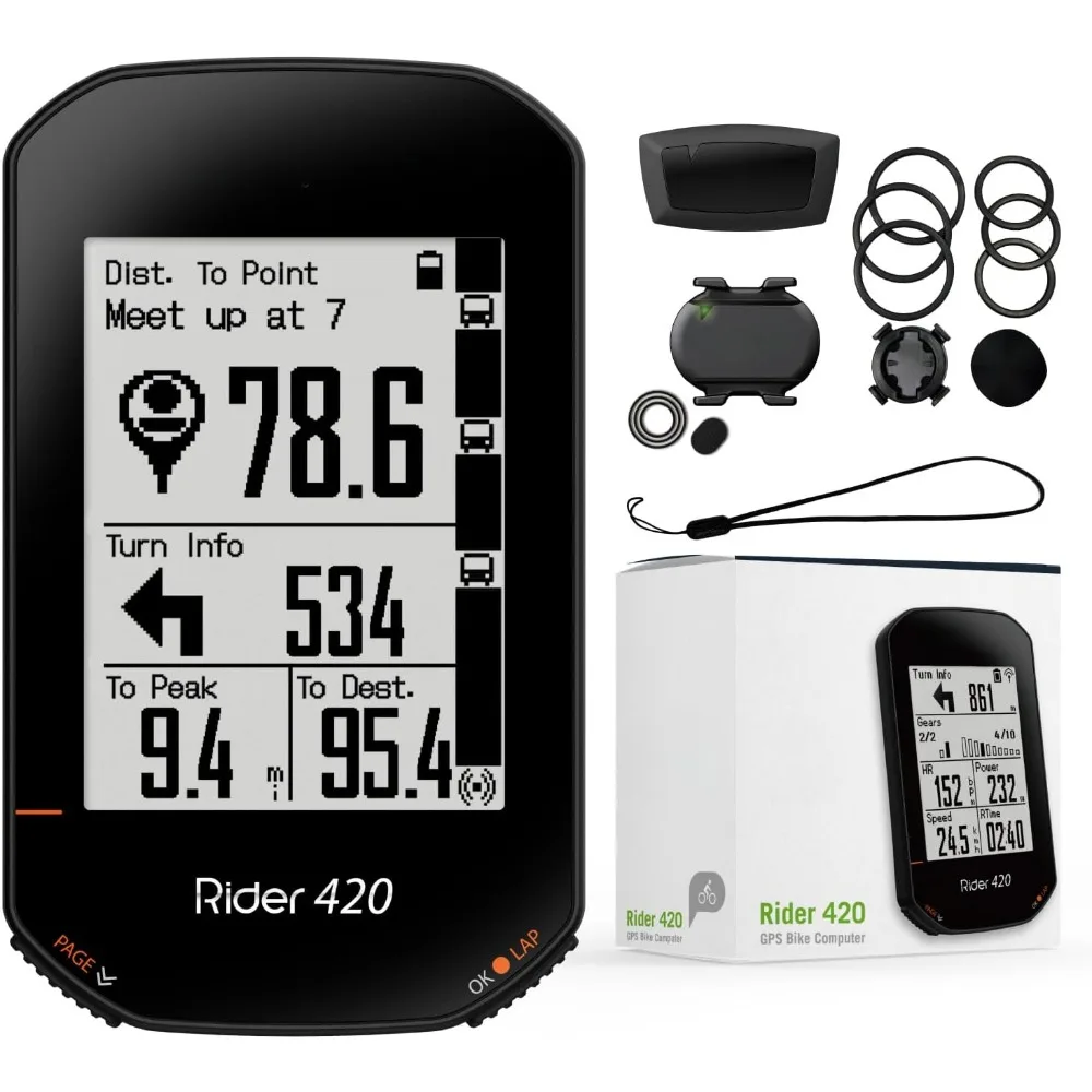 Bicycle Computer,Sensor Kit, 2.3-inch LCD Wireless GPS Bicycle Computer, Compatible with Bicycle Radar, Bluetooth ANT Waterproof
Bicycle Computer,Sensor Kit, 2.3-inch LCD Wireless GPS Bicycle Computer, Compatible with Bicycle Radar, Bluetooth ANT Waterproof