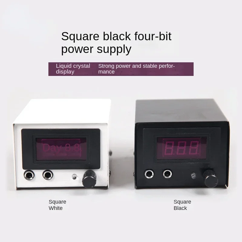 Tattoo Material Three-Position LCD Square Black Tattoo Machine Power Supply Tattoo Material Student Special Power Supply
Tattoo Material Three-Position LCD Square Black Tattoo Machine Power Supply Tattoo Material Student Special Power Supply