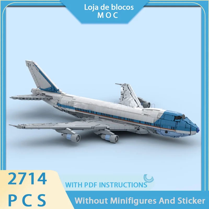 Exquisite MOC Building Blocks Aerospace Aircraft Model Air Force One Aircraft Technology Modular Festival Gift Toy DIY Assembly
Exquisite MOC Building Blocks Aerospace Aircraft Model Air Force One Aircraft Technology Modular Festival Gift Toy DIY Assembly