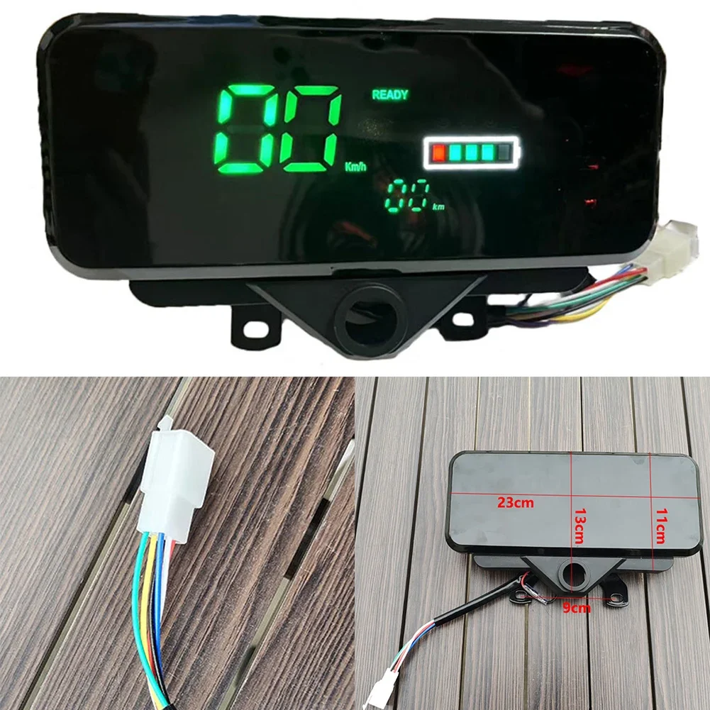Electric Bike LCD Motor Speedmeter Screen With Switch 48-72V USB Charging Port Supports Playback For E-bike Instrument Parts
Electric Bike LCD Motor Speedmeter Screen With Switch 48-72V USB Charging Port Supports Playback For E-bike Instrument Parts