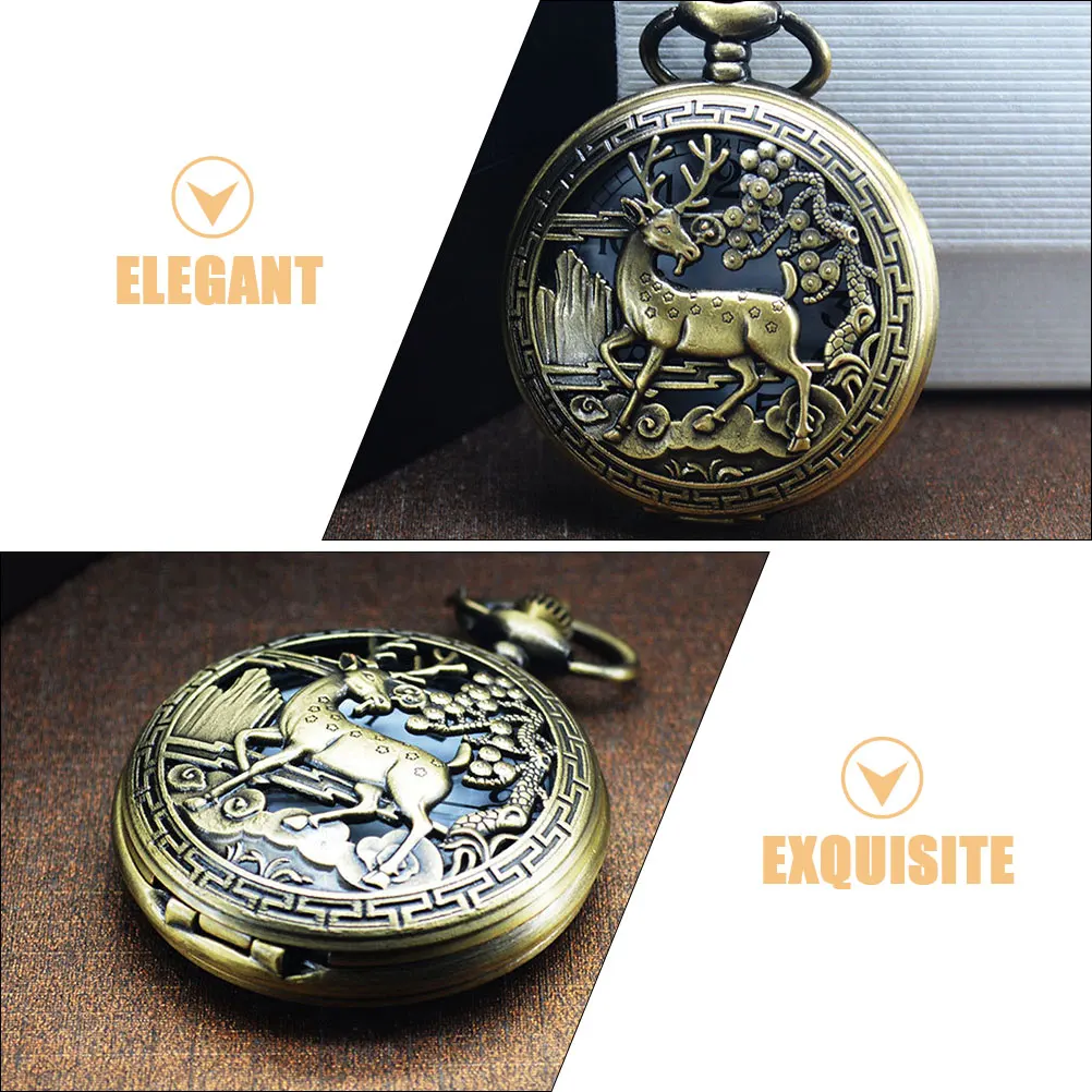 Vintage Pocket Retro Metal Decorative for Vintage Pocket Watch For Men Men Women Portable Small Watches Sturdy Material Long Use
Vintage Pocket Retro Metal Decorative for Vintage Pocket Watch For Men Men Women Portable Small Watches Sturdy Material Long Use