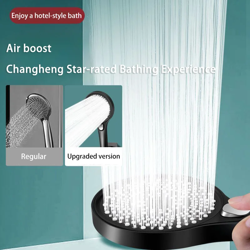 Ручной душ, регулируемая насадка для душа, дождевой душ, большой расход, насадка для душа, экономия воды под высоким давлением, аксессуары для ванной комнаты
Ручной душ, регулируемая насадка для душа, дождевой душ, большой расход, насадка для душа, экономия воды под высоким давлением, аксессуары для ванной комнаты