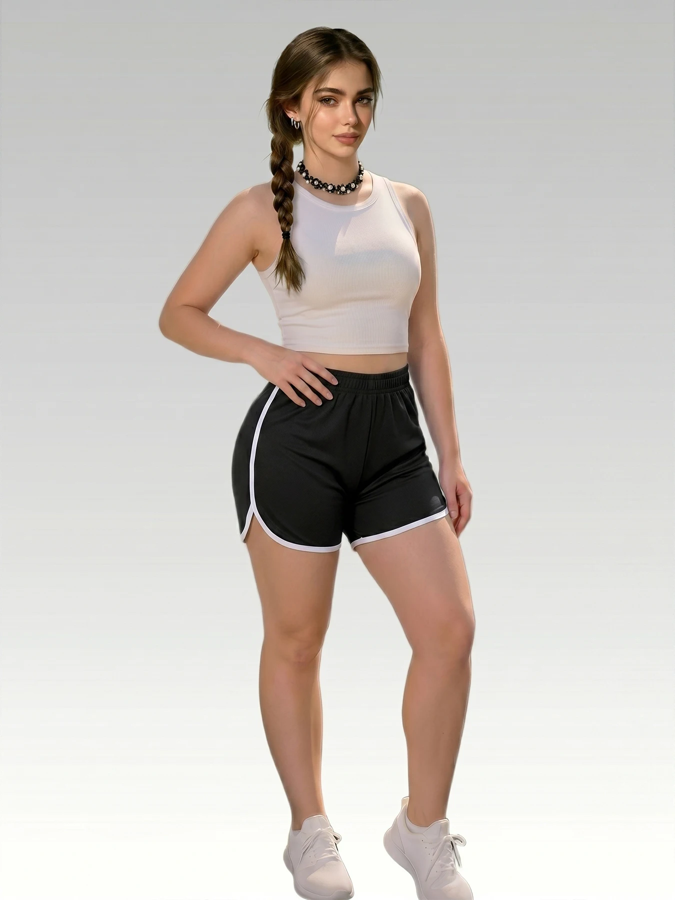 Women’s Summer Athletic Shorts (High Waist, Butt-Lifting Yoga Training Shorts)
Women’s Summer Athletic Shorts (High Waist, Butt-Lifting Yoga Training Shorts)