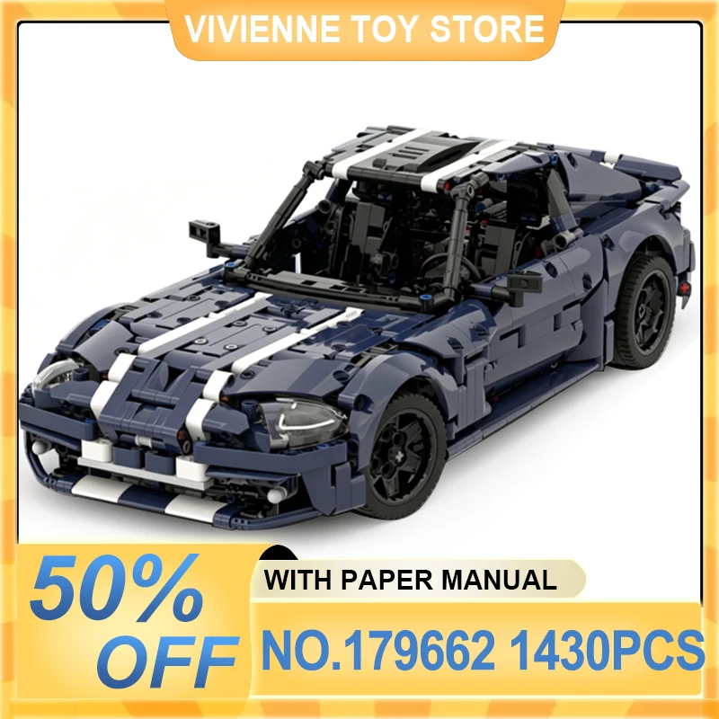 MOC-179662 Racing Car Building Blocks Model, DIY Assembled Sports Car Bricks Toy, Creative Gift for Kids & Enthusiasts
MOC-179662 Racing Car Building Blocks Model, DIY Assembled Sports Car Bricks Toy, Creative Gift for Kids & Enthusiasts