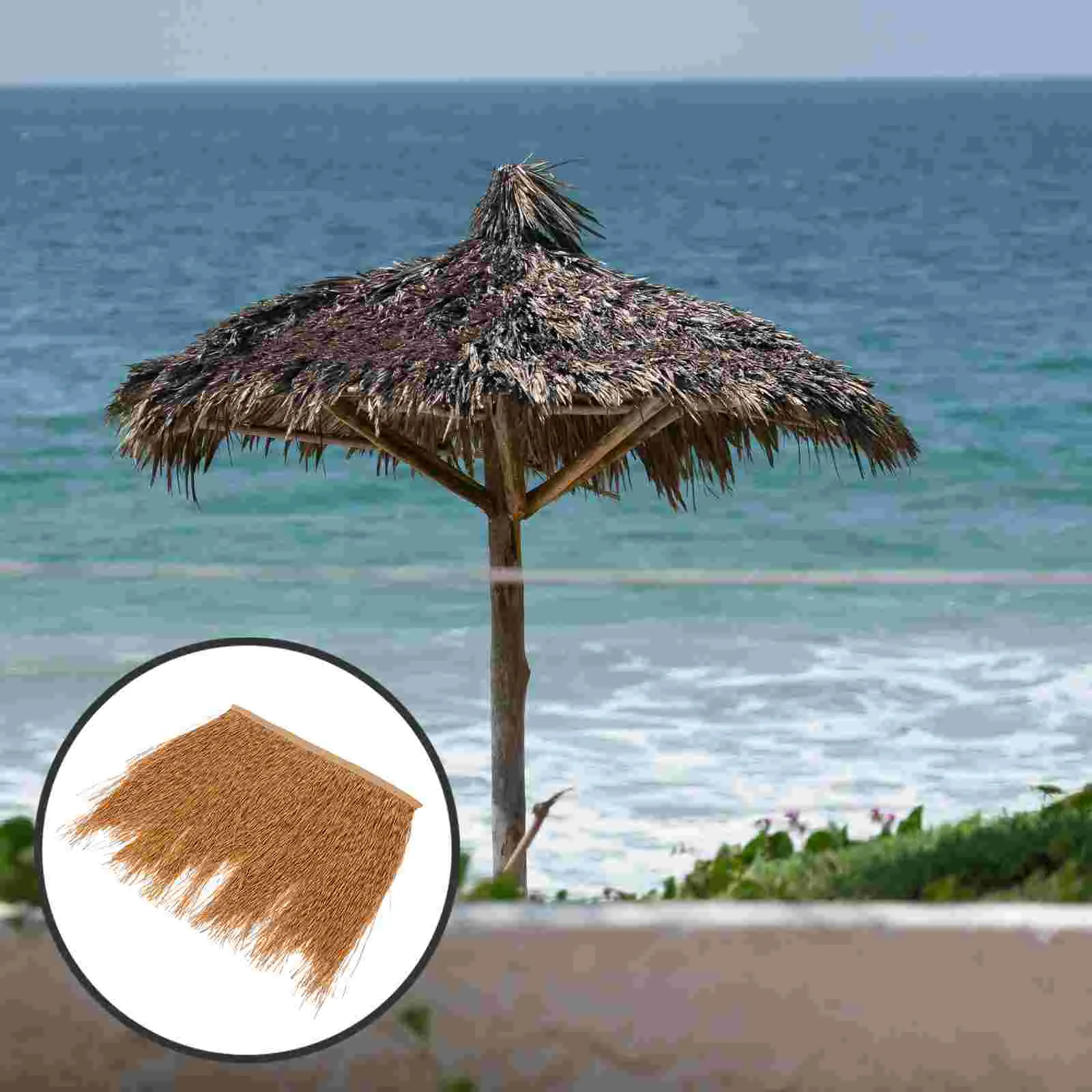 Straw Pieces DIY Roof Decorative Thatch Simulation For Garden Home Artificial Ornament Roofing Hut Grass
Straw Pieces DIY Roof Decorative Thatch Simulation For Garden Home Artificial Ornament Roofing Hut Grass