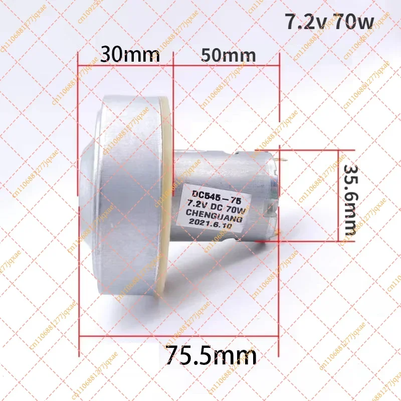 RS-545 High-Speed Suction Motor (7.2V/14.8V) | Powerful Replacement for DIY Vacuum Cleaners & Blowers
RS-545 High-Speed Suction Motor (7.2V/14.8V) | Powerful Replacement for DIY Vacuum Cleaners & Blowers