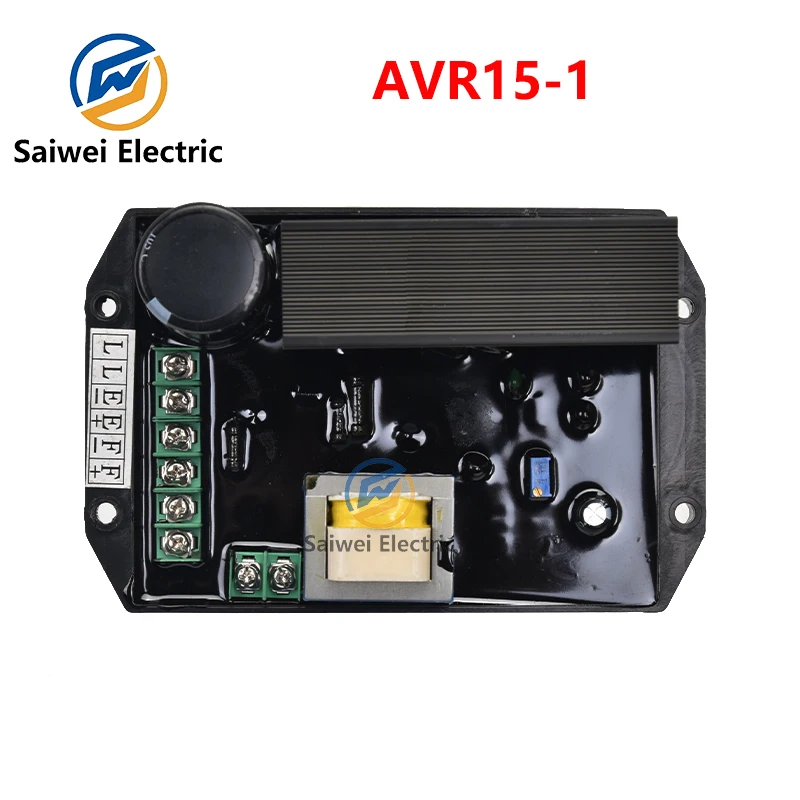 Регулятор напряжения GTDK AVR15-1, однофазный регулятор возбуждения для небольшого регулятора пластины регулирования бензинового двигателя, генераторный комплект
Регулятор напряжения GTDK AVR15-1, однофазный регулятор возбуждения для небольшого регулятора пластины регулирования бензинового двигателя, генераторный комплект
