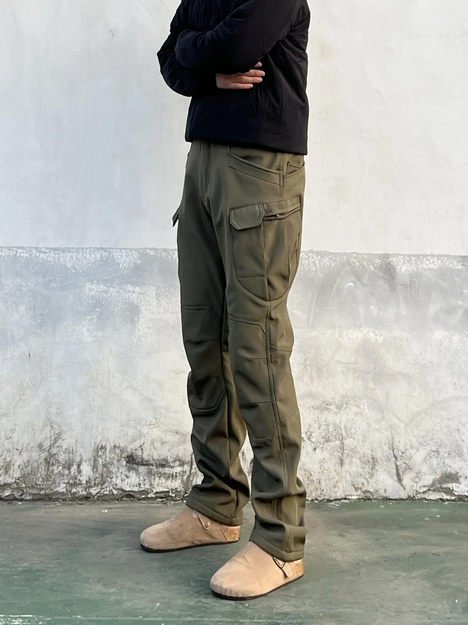 Men's Casual Pants Retro Outdoor Mechanical Style plus Velvet Warm Leisure Cargo Pants Straight-Leg Pants
Men's Casual Pants Retro Outdoor Mechanical Style plus Velvet Warm Leisure Cargo Pants Straight-Leg Pants