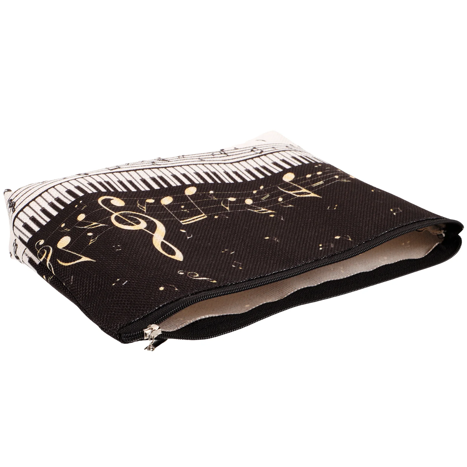 25x18cm Waterproof Cotton Linen Makeup Bag Zipper Travel Pouch Music Pattern Reusable Portable Toiletry ganizer for Women
25x18cm Waterproof Cotton Linen Makeup Bag Zipper Travel Pouch Music Pattern Reusable Portable Toiletry ganizer for Women