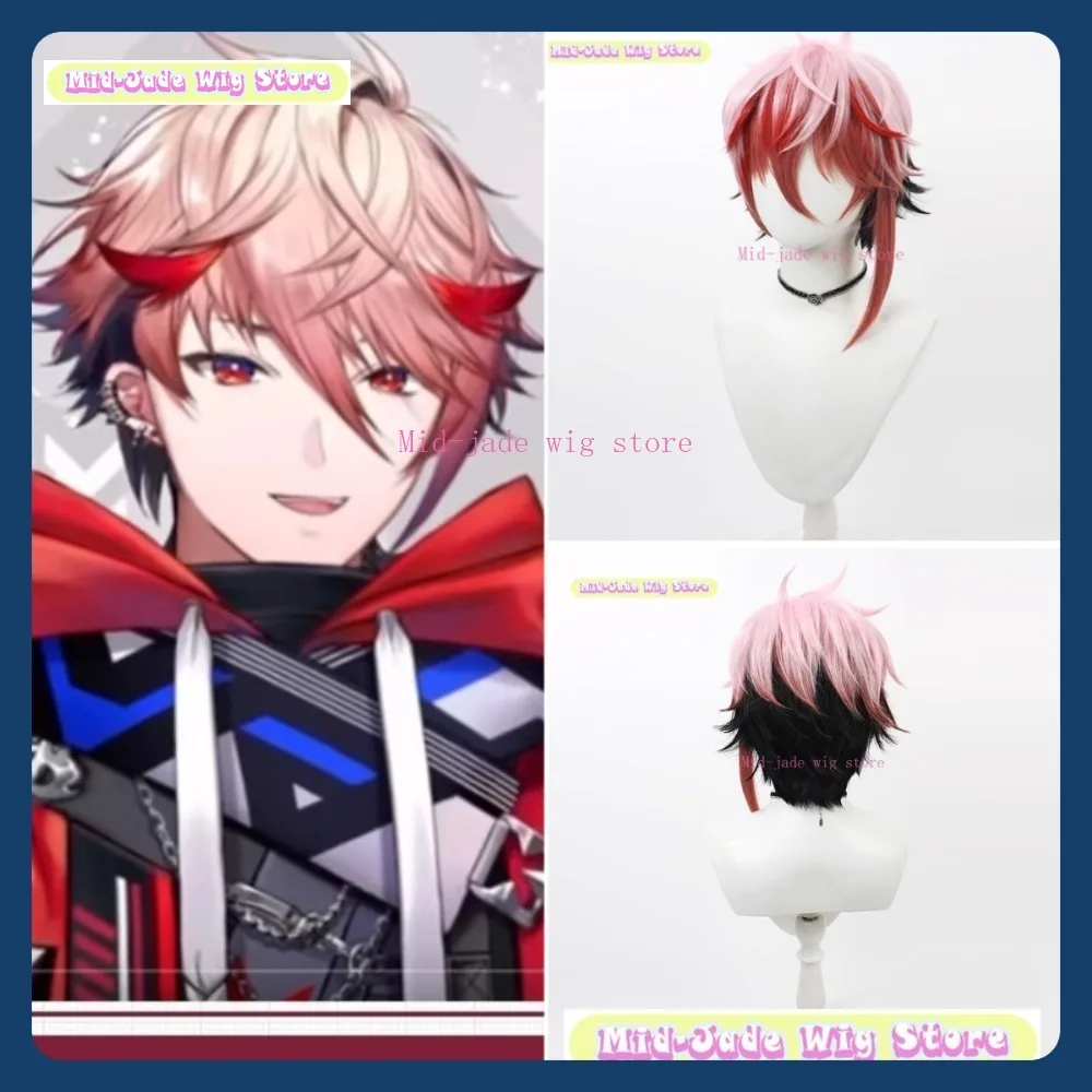 Mid-jade Wig Store VTuber Seraph Cosplay Wig Anime Game Role Playing Synthetic Hair Halloween Party
Mid-jade Wig Store VTuber Seraph Cosplay Wig Anime Game Role Playing Synthetic Hair Halloween Party