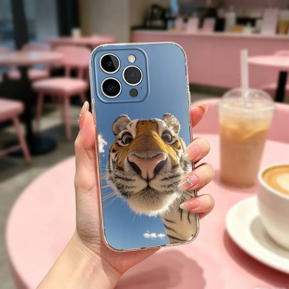 Funny Close-Up Animal Portraits Phone Case For iPhone17,16,15,14,13,12,11 Plus,Pro Max Soft Transparent Cover
Funny Close-Up Animal Portraits Phone Case For iPhone17,16,15,14,13,12,11 Plus,Pro Max Soft Transparent Cover