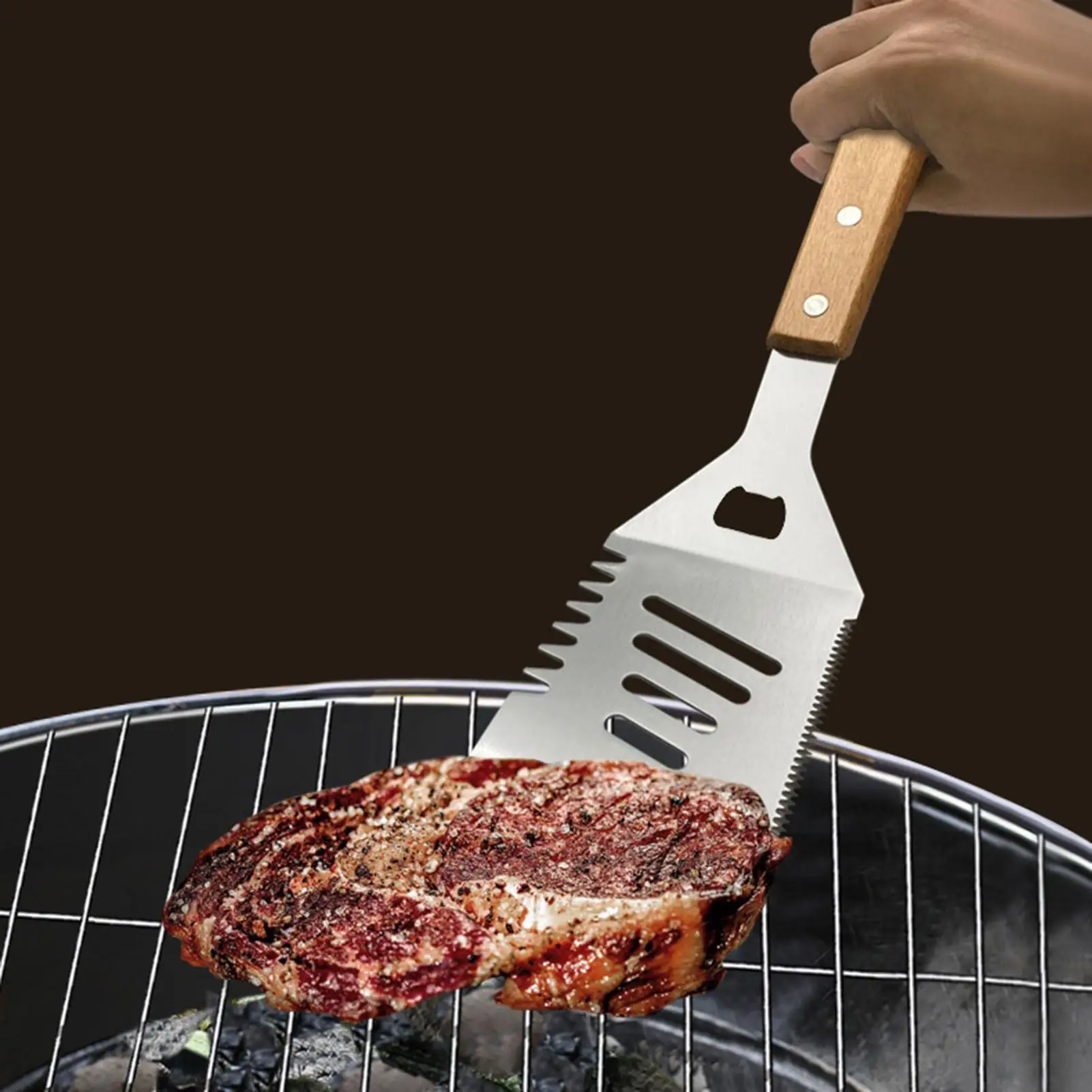 BBQ Tools Grill Spatula Set 16 Pieces Stainless Steel Spatula Tongs Brush Cooking Supplies Grilling Accessories For Outdoor
BBQ Tools Grill Spatula Set 16 Pieces Stainless Steel Spatula Tongs Brush Cooking Supplies Grilling Accessories For Outdoor