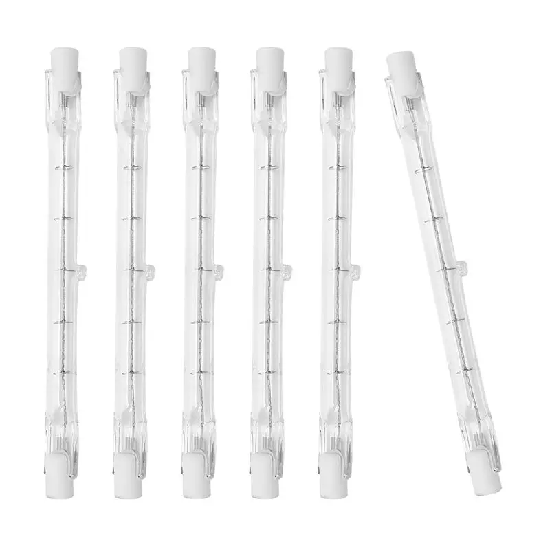 R7S Halogen Light Bulb 118Mm 200W 230V Halogen Rod R7S Halogen Rod Lamp Lights 6Pack-AT36
R7S Halogen Light Bulb 118Mm 200W 230V Halogen Rod R7S Halogen Rod Lamp Lights 6Pack-AT36
