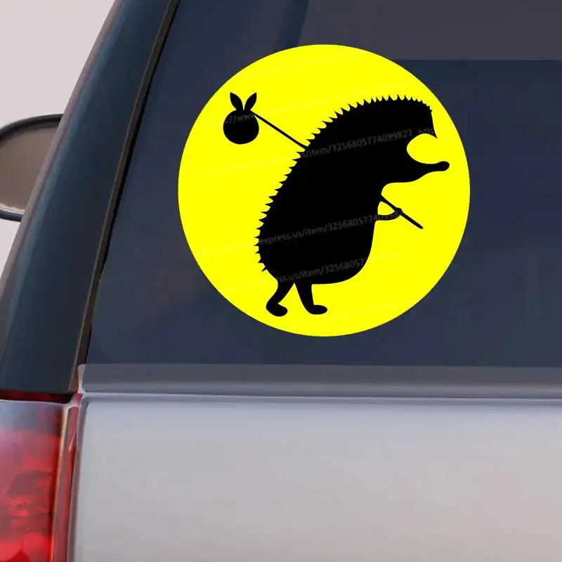 Наклейка на авто Ёжик в тумане - желтый знак - Car Sticker Waterproof Vinyl Decal For Car Accessories Y329
Наклейка на авто Ёжик в тумане - желтый знак - Car Sticker Waterproof Vinyl Decal For Car Accessories Y329