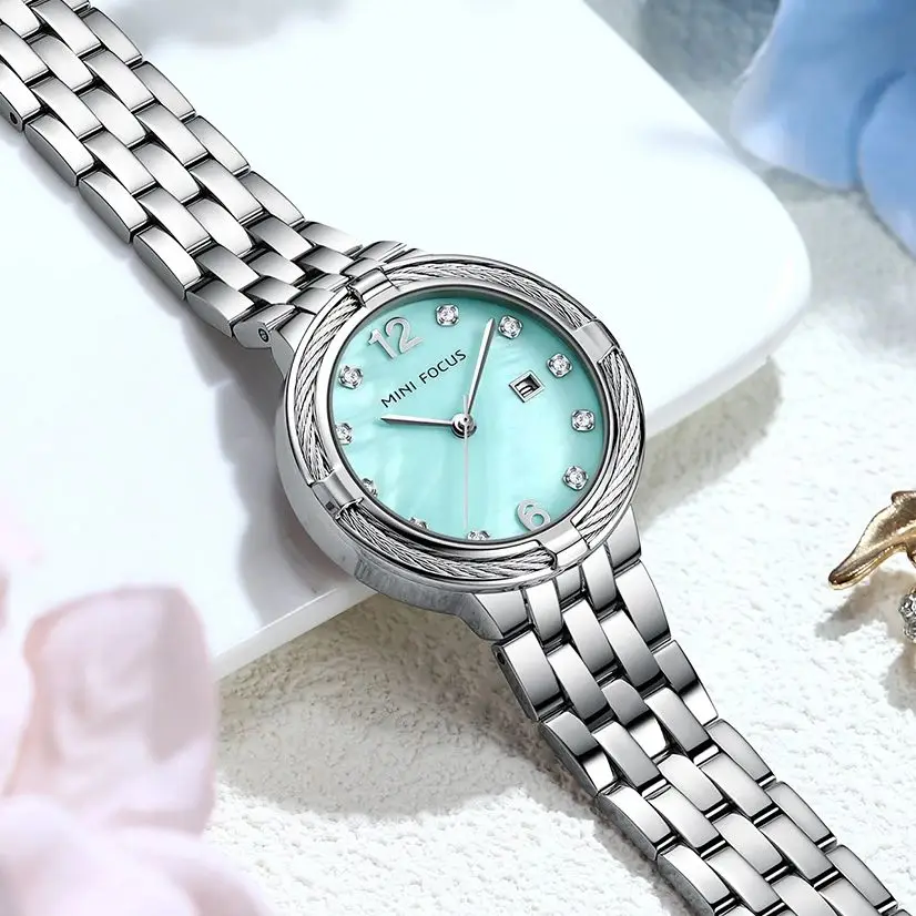 MINI FOCUS Luxury Gold Watch Women Watches Steel Women's Bracelet Watches Female Waterproof Clock Reloj Mujer 0626L
MINI FOCUS Luxury Gold Watch Women Watches Steel Women's Bracelet Watches Female Waterproof Clock Reloj Mujer 0626L