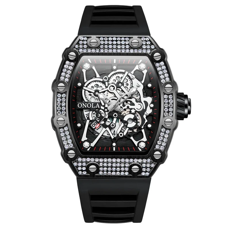 Fashionable New Men's Quartz Watch Full Diamond Waterproof Luminous Modern Luxury Timepiece for Men
Fashionable New Men's Quartz Watch Full Diamond Waterproof Luminous Modern Luxury Timepiece for Men