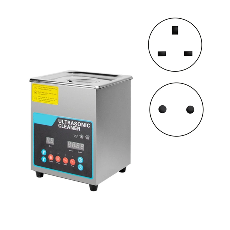 AA81-2L Knob Ultrasonic Cleaner 304 Stainless Steel Ultrasonic Cleaning Machine With Heater & Timer For Watch Jewelry
AA81-2L Knob Ultrasonic Cleaner 304 Stainless Steel Ultrasonic Cleaning Machine With Heater & Timer For Watch Jewelry
