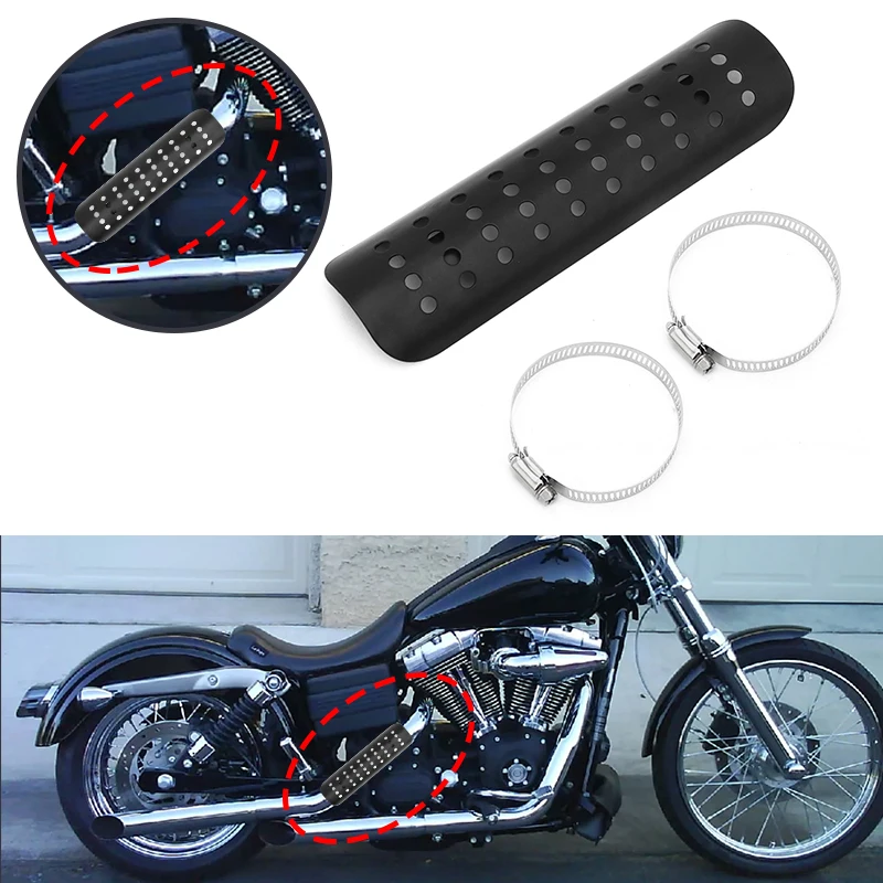 Motorcycle Universal Exhaust Pipe Heat Shield Cover Muffler Protector Guard Accessories For Harley Honda Yamaha Custom
Motorcycle Universal Exhaust Pipe Heat Shield Cover Muffler Protector Guard Accessories For Harley Honda Yamaha Custom