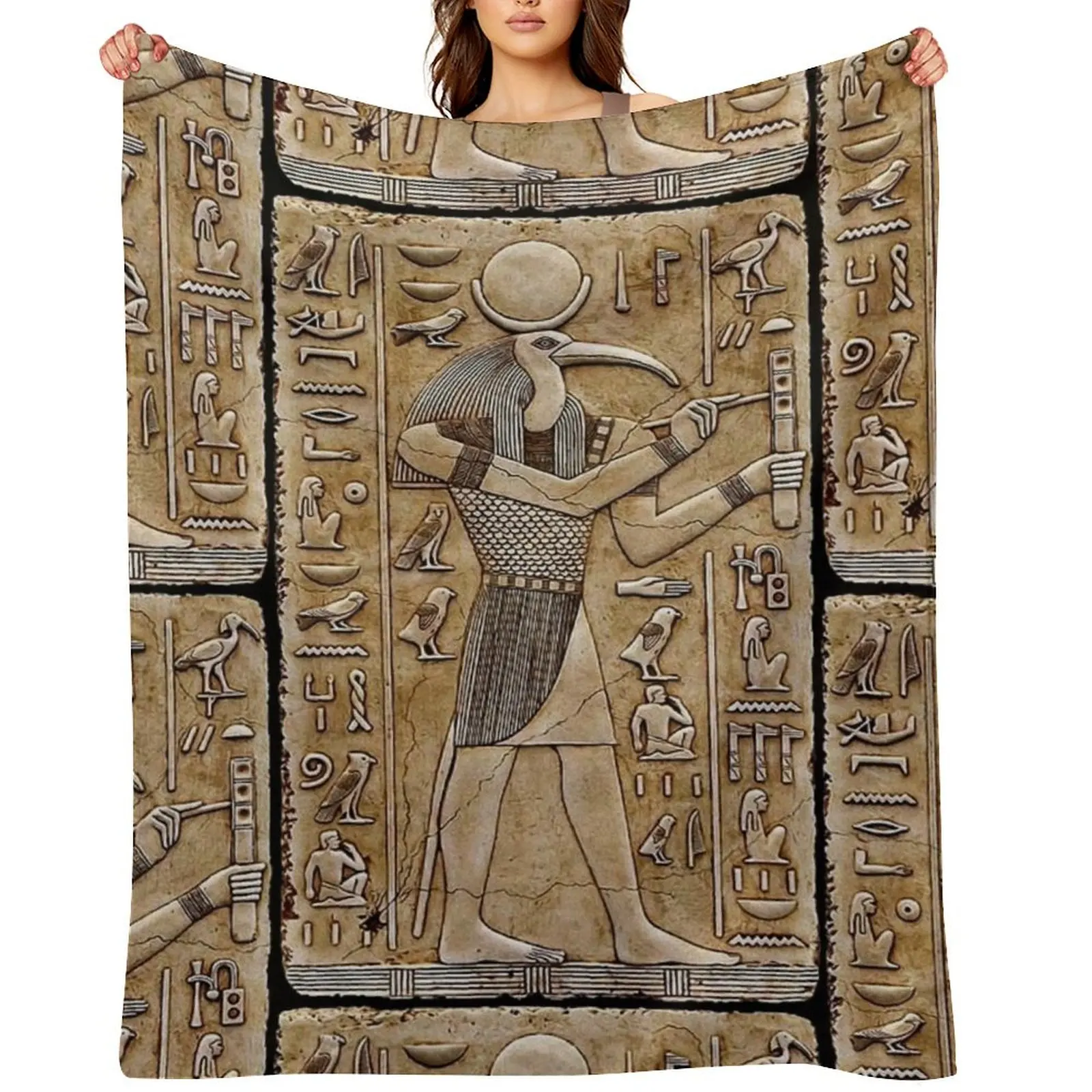 Thoth -Ancient Egyptian deity Throw Blanket Blankets Sofas Of Decoration Thin Sofa funny gift Blankets
Thoth -Ancient Egyptian deity Throw Blanket Blankets Sofas Of Decoration Thin Sofa funny gift Blankets