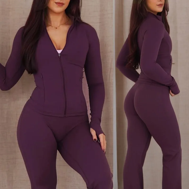 Sport Jacket Zipper Long Sleeve Shirt Gym Coat Woman Workout Clothes Fitness Gym Clothing
Sport Jacket Zipper Long Sleeve Shirt Gym Coat Woman Workout Clothes Fitness Gym Clothing