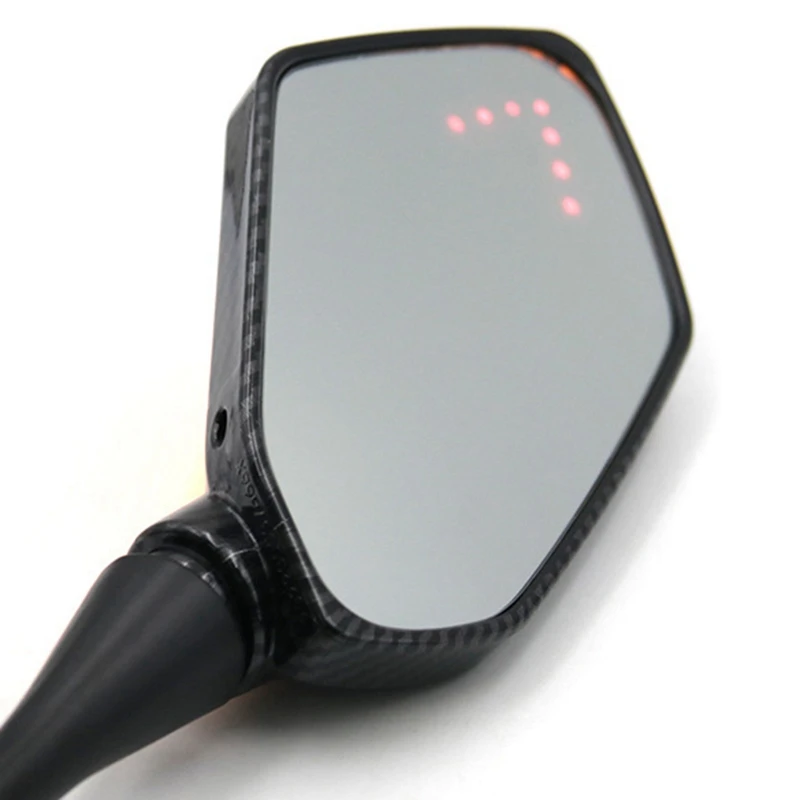 M0t-rMotorcycle Modified Dual Light Rearview Mirror Led Turn Signal Rearview Mirror Thread 6mm+ Carbon Fiber Dual
M0t-rMotorcycle Modified Dual Light Rearview Mirror Led Turn Signal Rearview Mirror Thread 6mm+ Carbon Fiber Dual