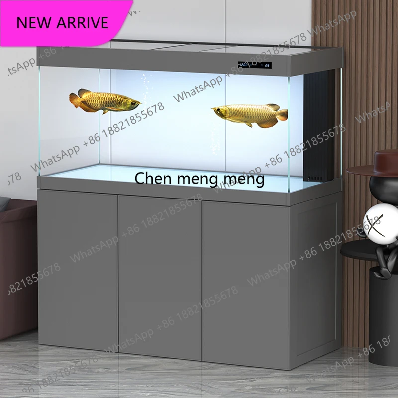 CC Live Fish Large Aquarium Ornamental Fish Living Room Indoors Modern Glass Aquarium Luxury Floor Home Furniture El Acuario
CC Live Fish Large Aquarium Ornamental Fish Living Room Indoors Modern Glass Aquarium Luxury Floor Home Furniture El Acuario