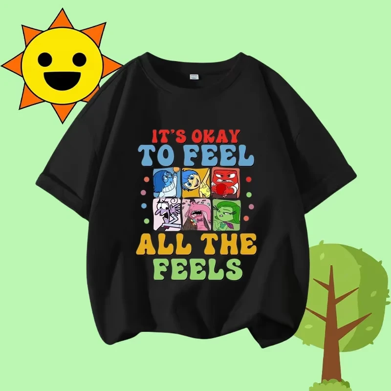 2025 New Disney Series Cartoon Print Brain Squad Kids Crewneck Short-Sleeved Boys' Sportswear Girls' Casual Top Summer T-Shirt
2025 New Disney Series Cartoon Print Brain Squad Kids Crewneck Short-Sleeved Boys' Sportswear Girls' Casual Top Summer T-Shirt