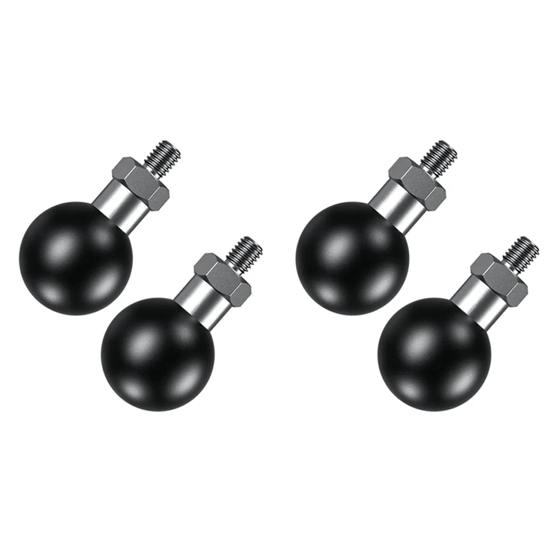 New-4Pcs 1Inch Ball Adapter With M6 X 1.0 Threaded Post Compatible For RAM Mounts B Size 1 Inch Ball Double Socket Arm
New-4Pcs 1Inch Ball Adapter With M6 X 1.0 Threaded Post Compatible For RAM Mounts B Size 1 Inch Ball Double Socket Arm