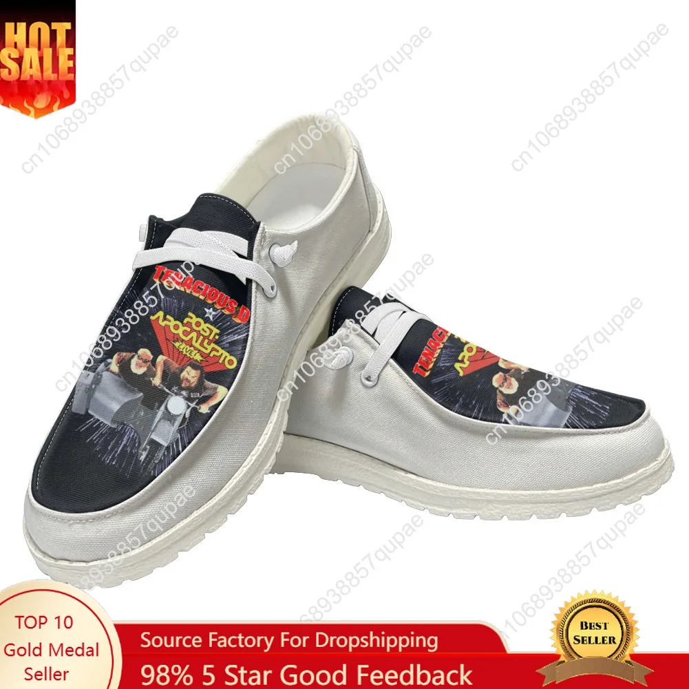 Tenacious D Rock Band Casual Shoes Motorcycle Tour Men Woman Flat Shoe Breathable Outdoor Lightweight Footwear Custom Made Shoe
Tenacious D Rock Band Casual Shoes Motorcycle Tour Men Woman Flat Shoe Breathable Outdoor Lightweight Footwear Custom Made Shoe
