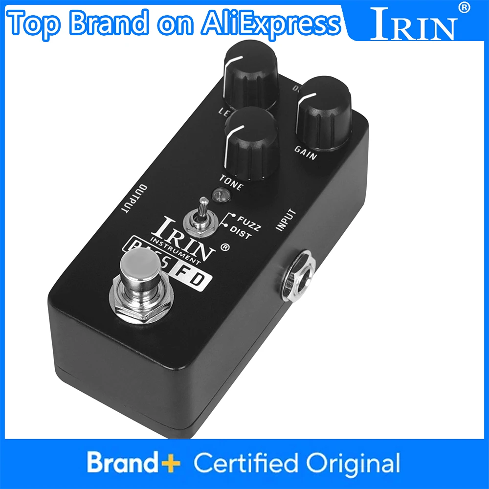 IRIN RS-22 BASS FD Pedal Fuzz/Distortion Mode Electric Bass/Guitar Effect Pedal True Bypass Guitar Parts & Accessories
IRIN RS-22 BASS FD Pedal Fuzz/Distortion Mode Electric Bass/Guitar Effect Pedal True Bypass Guitar Parts & Accessories