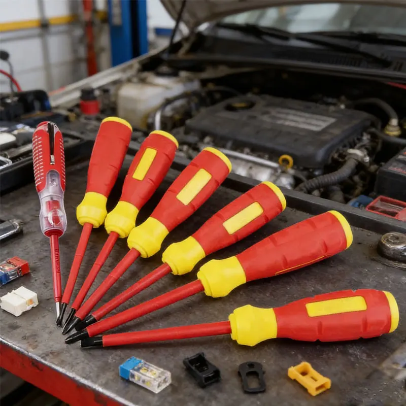 Electrician Screwdrivers 7-Piece Precision Insulated Screwdriver Set for Electrical Repair Precision Screwdriver Set Hand Tool
Electrician Screwdrivers 7-Piece Precision Insulated Screwdriver Set for Electrical Repair Precision Screwdriver Set Hand Tool