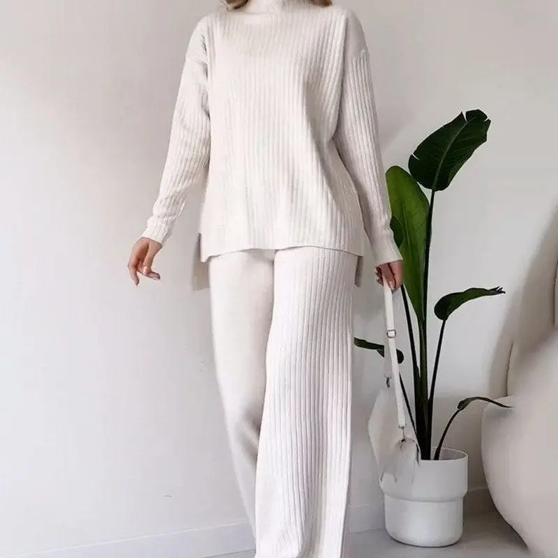 Autumn 2023 Casual High Neck Versatile Women's Style Long Pants Set Fashionable Three-Piece Suit for Ladies Comfortable Wear
Autumn 2023 Casual High Neck Versatile Women's Style Long Pants Set Fashionable Three-Piece Suit for Ladies Comfortable Wear