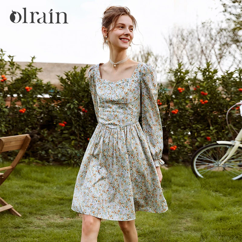 OLrain Women's Spring Floral Dresses 2026 New Waist Thin Square Collar Dress Elegant Design Medium Midi Clothing Lady O21QL53899
OLrain Women's Spring Floral Dresses 2026 New Waist Thin Square Collar Dress Elegant Design Medium Midi Clothing Lady O21QL53899