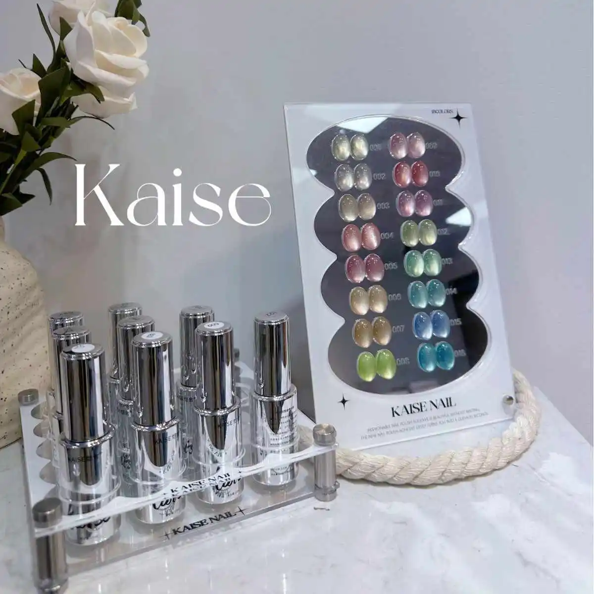 KAISE Multicolor 16 Colors Moonlight Cat Eye Nail Gel Set 2025 New Hot Sale Nail Art Non-toxic UV Gel Nail Salon Wholesale
KAISE Multicolor 16 Colors Moonlight Cat Eye Nail Gel Set 2025 New Hot Sale Nail Art Non-toxic UV Gel Nail Salon Wholesale