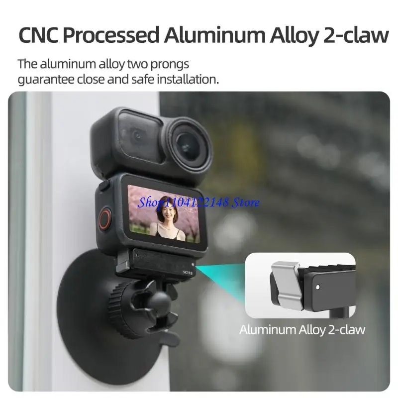 P9FA Quick Release Mount For Action 6 Camera With Ball Head & Suction Cup
P9FA Quick Release Mount For Action 6 Camera With Ball Head & Suction Cup