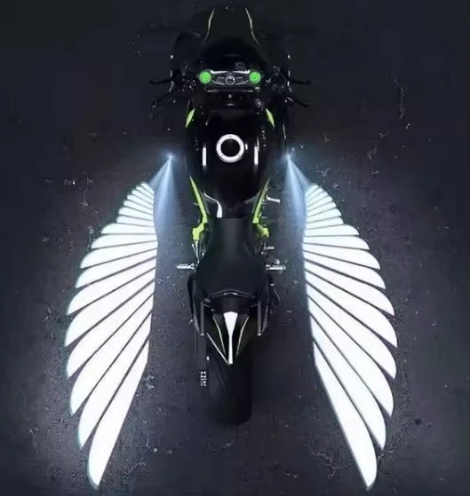 2pcs Angel Wings Welcome Light For Motorcycle LED Underbody Light Projector Decorative Atmosphere Light Accessories
2pcs Angel Wings Welcome Light For Motorcycle LED Underbody Light Projector Decorative Atmosphere Light Accessories