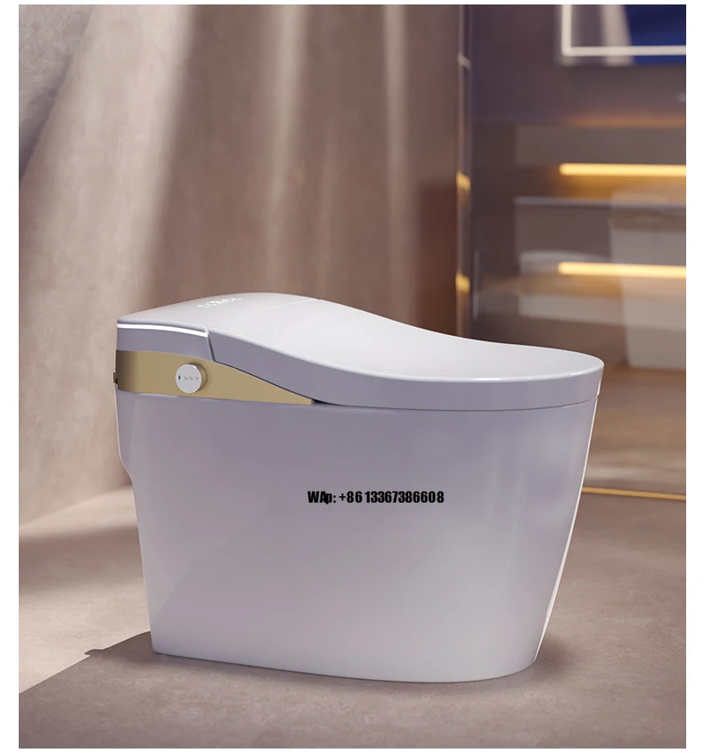 Modern Luxury One-Piece Ceramic Smart Toilet with Automatic Flush & Remote Control Electric Bidet WC Sanitary Ware Floor Mounted
Modern Luxury One-Piece Ceramic Smart Toilet with Automatic Flush & Remote Control Electric Bidet WC Sanitary Ware Floor Mounted