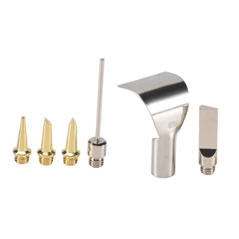 A93Z 6Pcs Replacement Copper Tips Nozzle Kit For Hs-1115K / Mt-100 Aerated Flame Butane Gas Soldering Iron Cordless Welding Tool
A93Z 6Pcs Replacement Copper Tips Nozzle Kit For Hs-1115K / Mt-100 Aerated Flame Butane Gas Soldering Iron Cordless Welding Tool