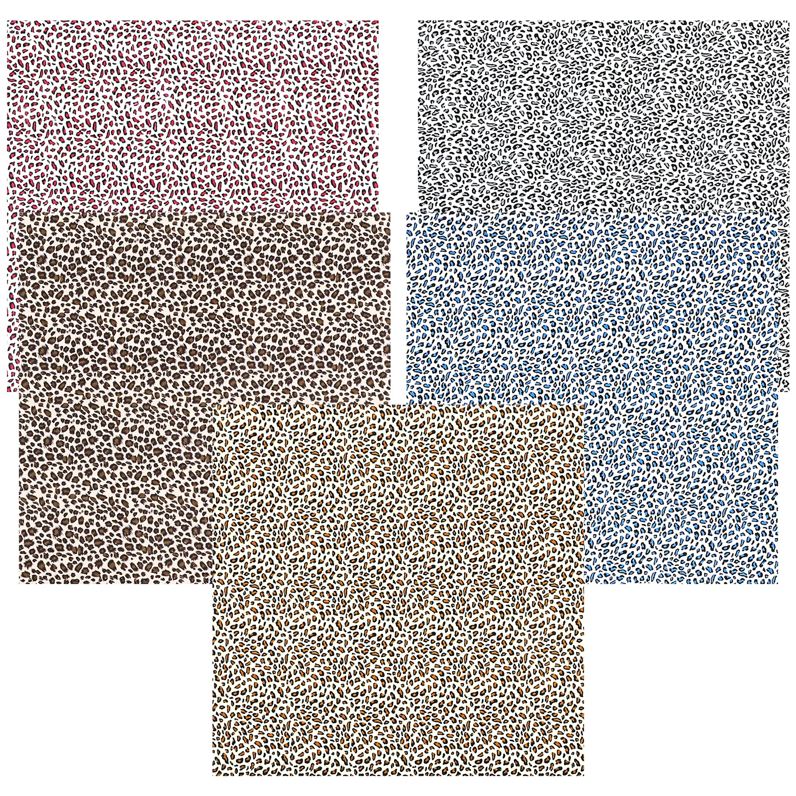 5 Pcs Leopard Fabric Fashion Cloth Material Quilting Patchwork Cotton Printing DIY Small Floral
5 Pcs Leopard Fabric Fashion Cloth Material Quilting Patchwork Cotton Printing DIY Small Floral