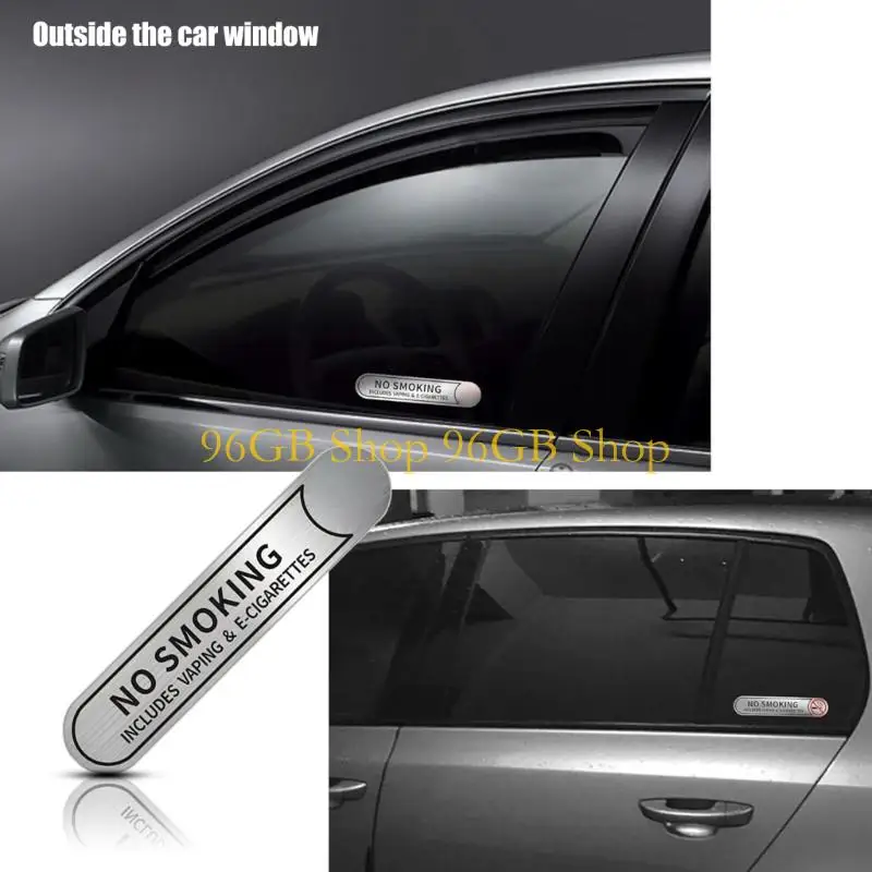 96GB 20Pcs No Smokings Car Window Stickers Tear Resistant PVC Long Lasting Adhesive
96GB 20Pcs No Smokings Car Window Stickers Tear Resistant PVC Long Lasting Adhesive