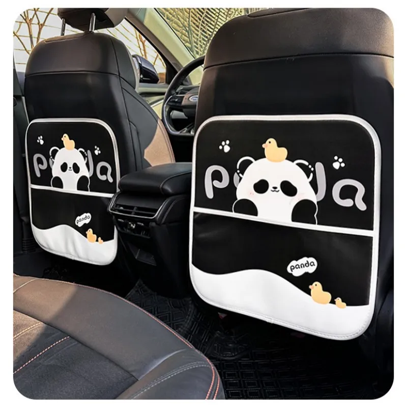 Cute Panda Car Seat Kick Pad Durable Anti-Dirty Backrest Multifunctional Storage Pockets Wear-Resistant Car Organizer
Cute Panda Car Seat Kick Pad Durable Anti-Dirty Backrest Multifunctional Storage Pockets Wear-Resistant Car Organizer