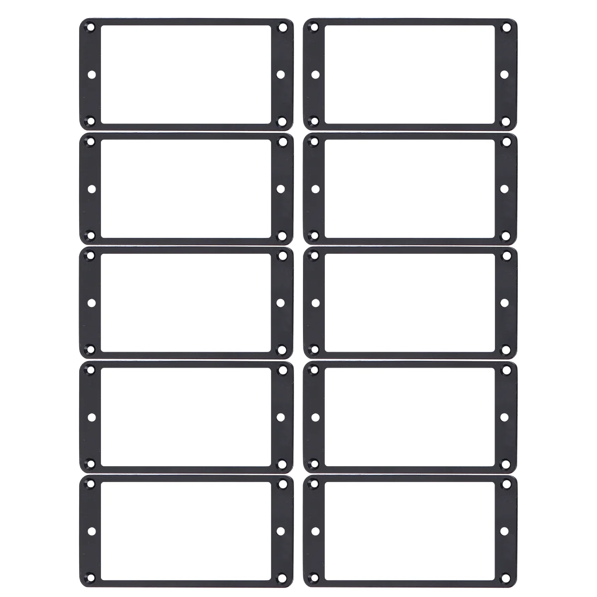 10pcs Durable Plastic Pickup Frame Pickup Outline Border Guitar Accessory Guitar Supplies for Shop Music Lover (Black)
10pcs Durable Plastic Pickup Frame Pickup Outline Border Guitar Accessory Guitar Supplies for Shop Music Lover (Black)