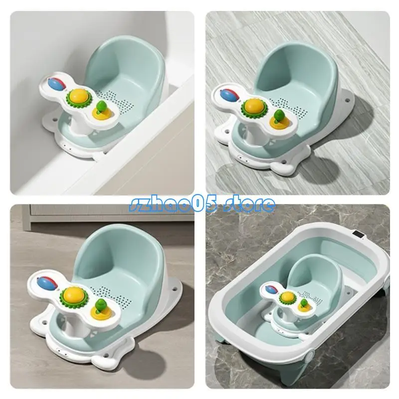 85LE Infant Bathtub Seats for Sit-Up Bathing Baby Bath Seats with Bottom Suction Cups
85LE Infant Bathtub Seats for Sit-Up Bathing Baby Bath Seats with Bottom Suction Cups