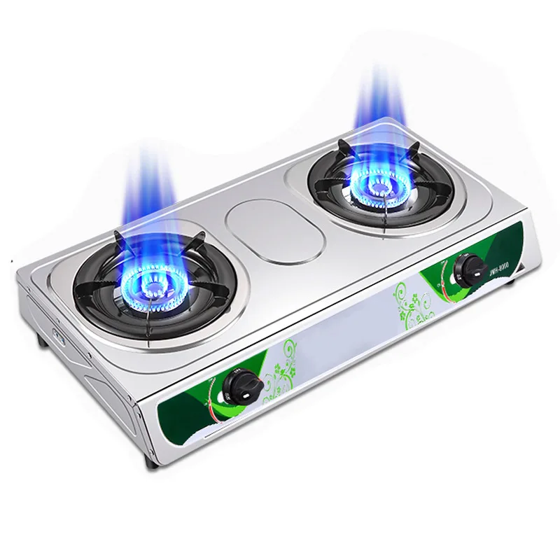 Foreign trade double natural gas double stove gas desktop stainless steel liquefied gas household
Foreign trade double natural gas double stove gas desktop stainless steel liquefied gas household