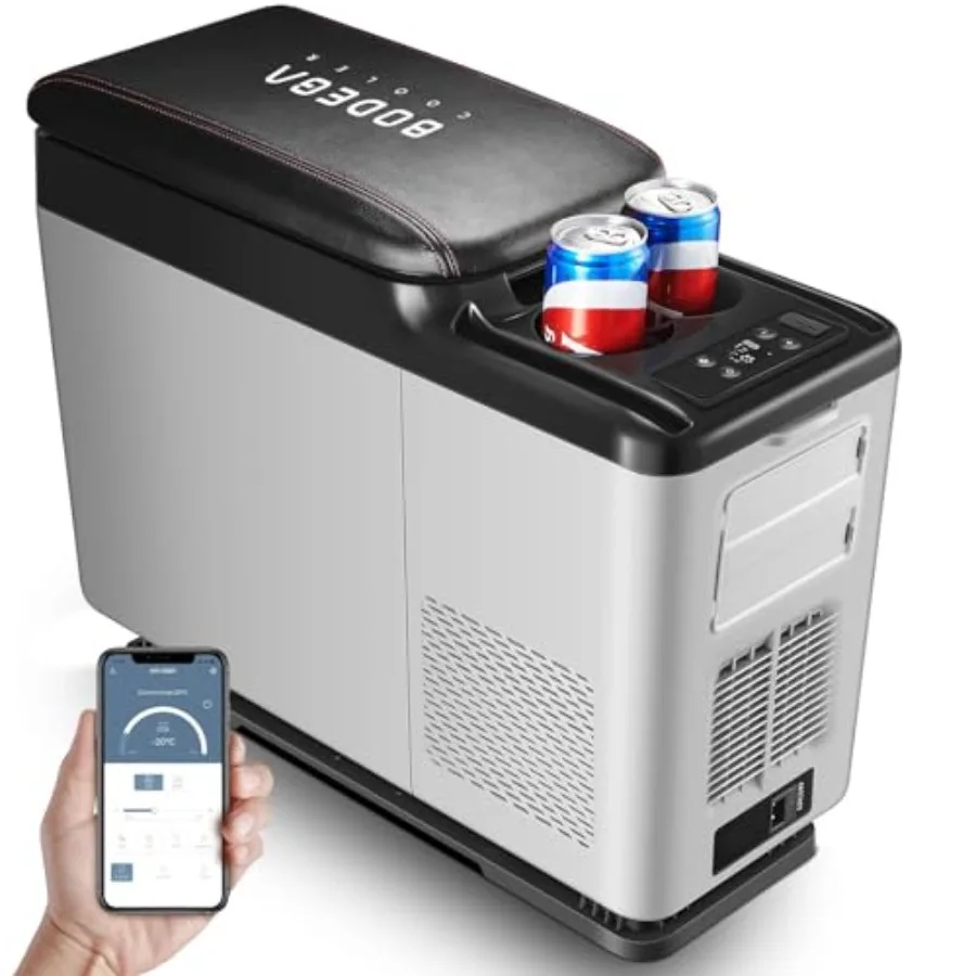 COOLER 12-Volt Refrigerator, 16-Quart 15L Car Fridge, Portable Refrigerator (-4 to 68), 12/24V DC for Outdoor, Vehicles, Campin
COOLER 12-Volt Refrigerator, 16-Quart 15L Car Fridge, Portable Refrigerator (-4 to 68), 12/24V DC for Outdoor, Vehicles, Campin